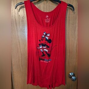 Epcot Minnie Mouse tank top, new